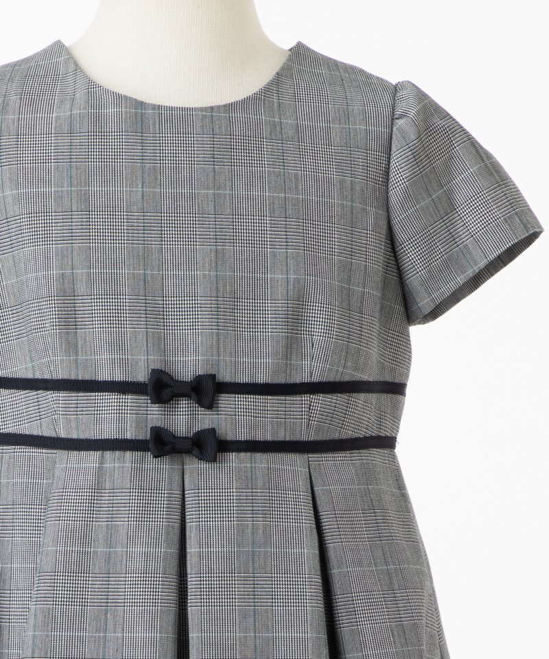 petit main 【キッズスーツ3点SET】プティマイン ワンピース&スカラ衿