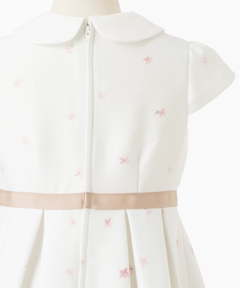 petit main 【キッズスーツ3点SET】プティマイン ワンピース&スカラ衿