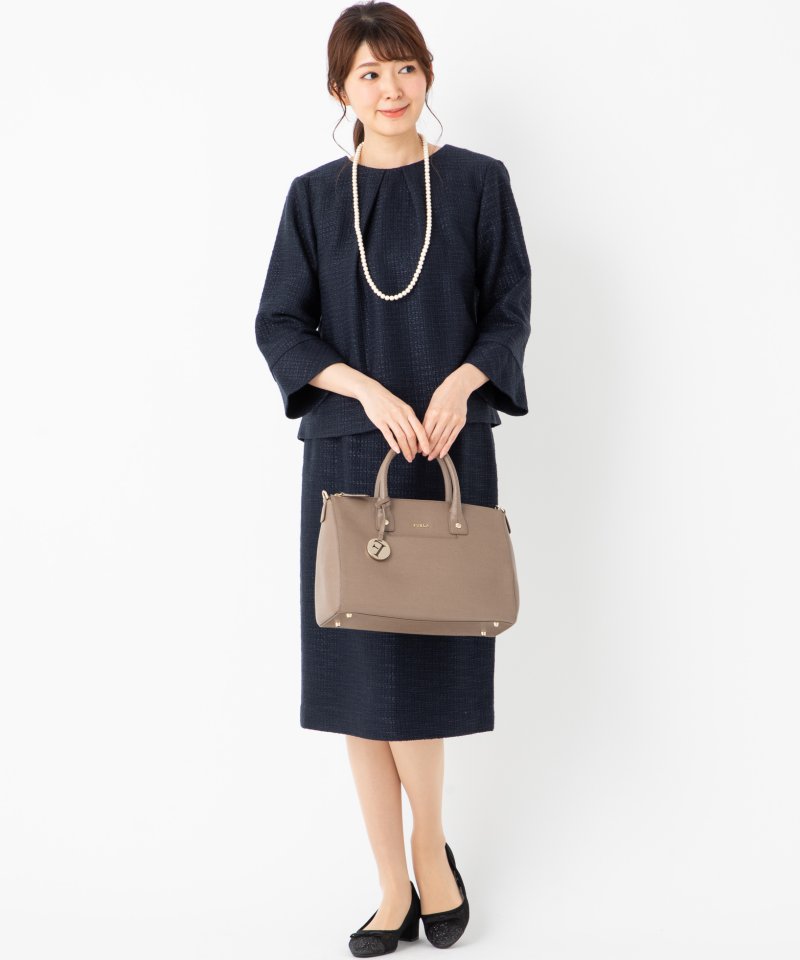 B:MING by BEAMS 【スーツ2点SET】ツイードプルオーバー&タイト