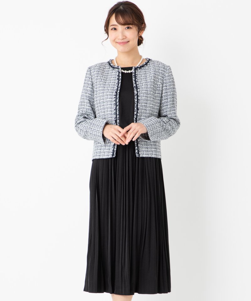 組曲 【プレミアムスーツ2点SET】クミキョク ジャケット+ワンピース