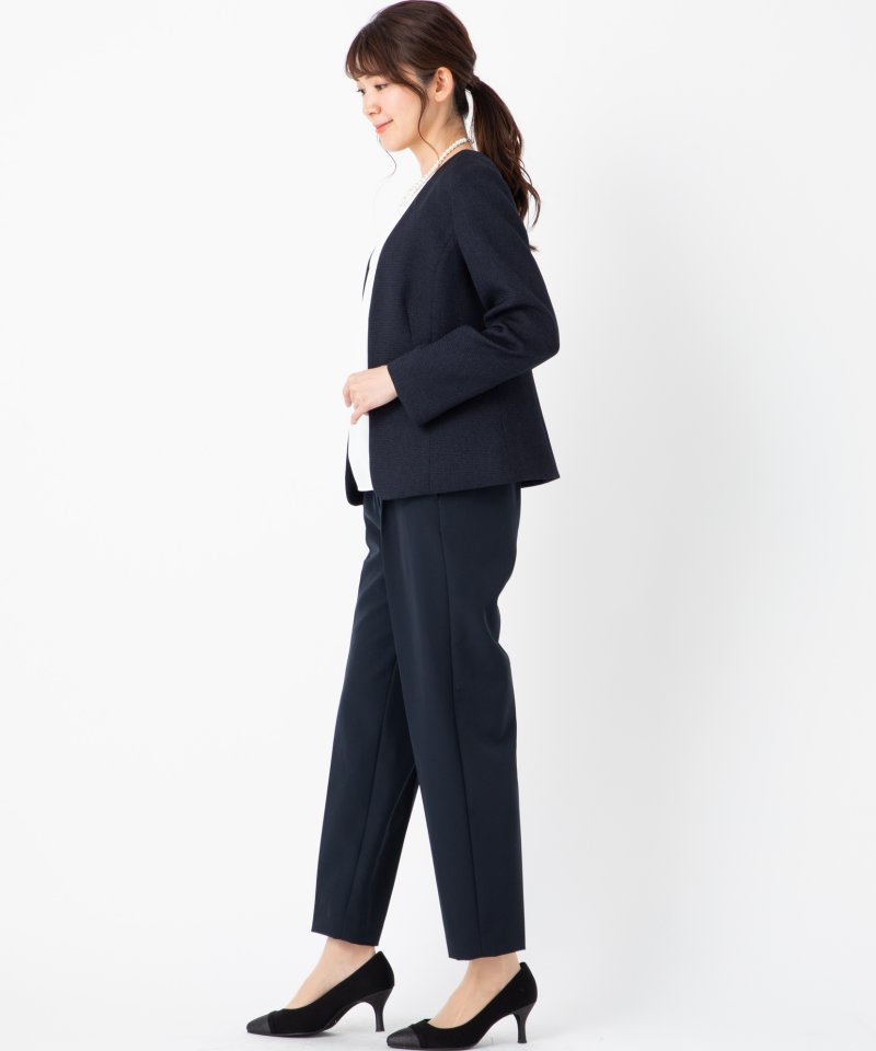 B:MING by BEAMS 【スーツ3点SET】異素材セットアップパンツスーツ