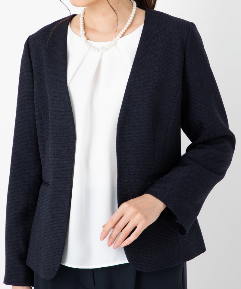 B:MING by BEAMS 【スーツ3点SET】異素材セットアップパンツスーツ