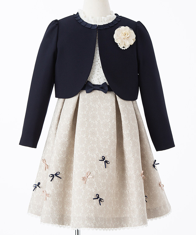 CHOPIN 【キッズスーツ3点SET】ショパン ダイヤモンドジャガード