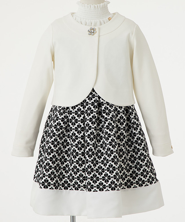 kate spade 【キッズスーツ3点SET】ケイトスペード ブラック系 x