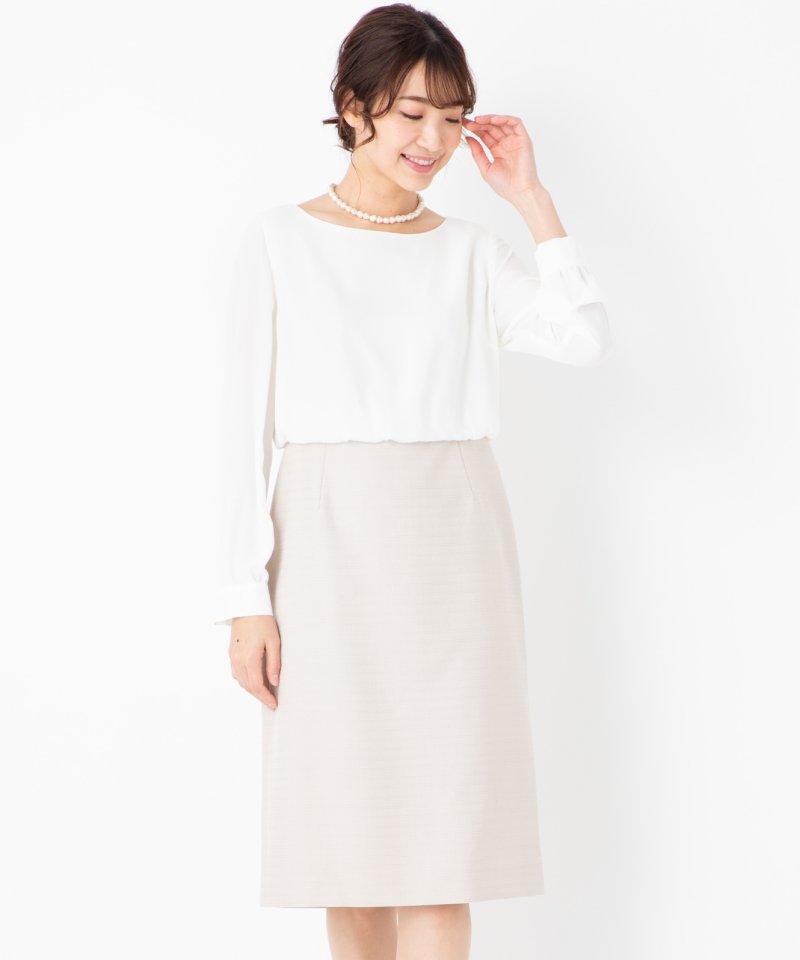 スーツ　ナチュラルベーシック NATURAL BEAUTY BASIC 【スーツ2点SET】ナチュラルビューティ