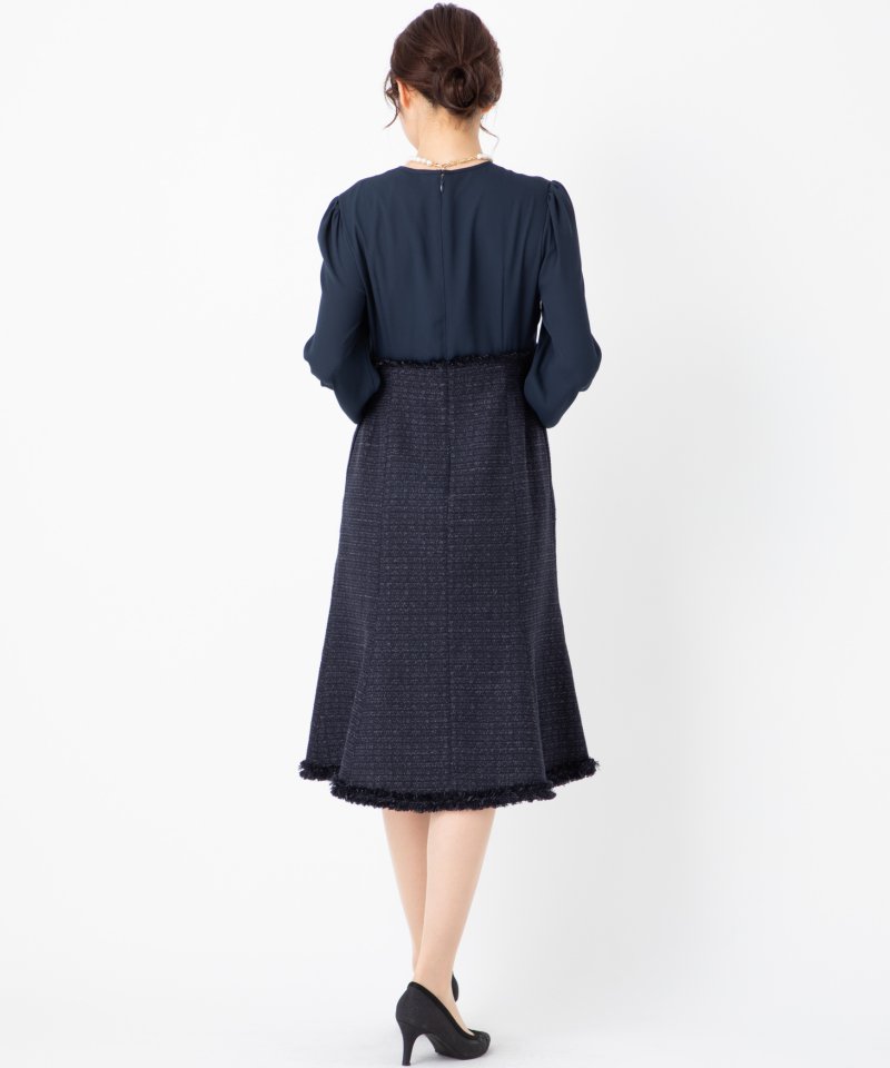 CELFORD 【プレミアムスーツ2点SET】ツイードジャケット&レイヤード