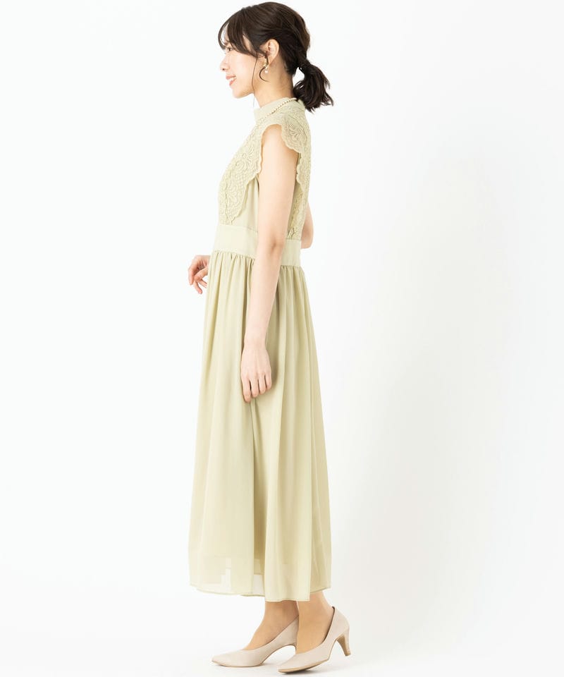 Andemiu アンデミュウ レースキリカエドレス イエロー系 | 結婚式