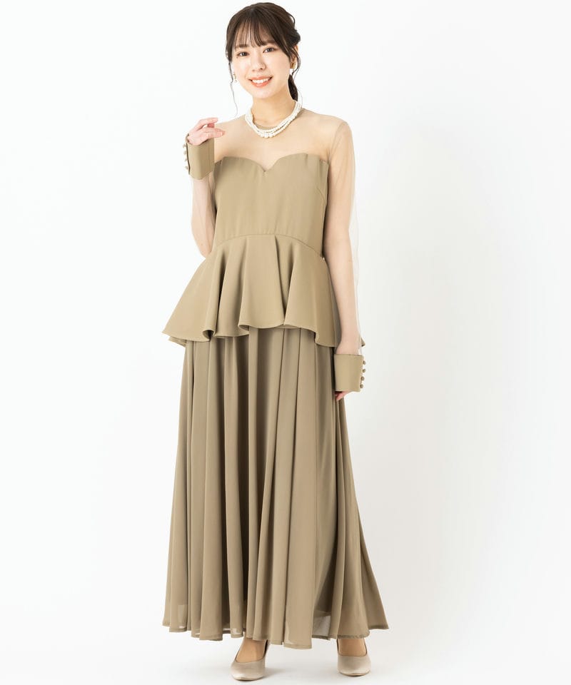 Ameri VINTAGE アメリヴィンテージ ソフィスティケイティドペプラム
