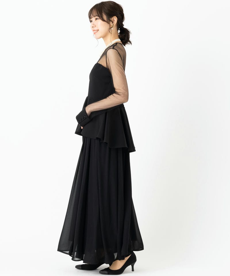 Ameri VINTAGE アメリヴィンテージ ソフィスティケイティドペプラム