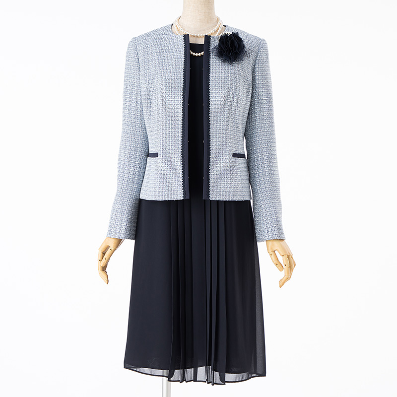 Reflect 【プレミアムスーツ2点SET】リフレクト ツイードジャケット+