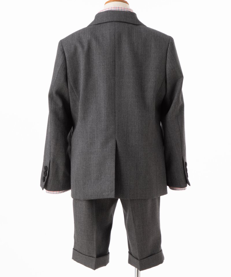 こどもビームス 【キッズスーツ4点SET】ウールグレースーツセット