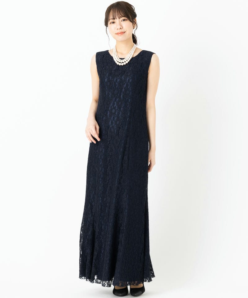 Select Shop 【マザーズドレス】シフォンボレロ&レースロングドレス