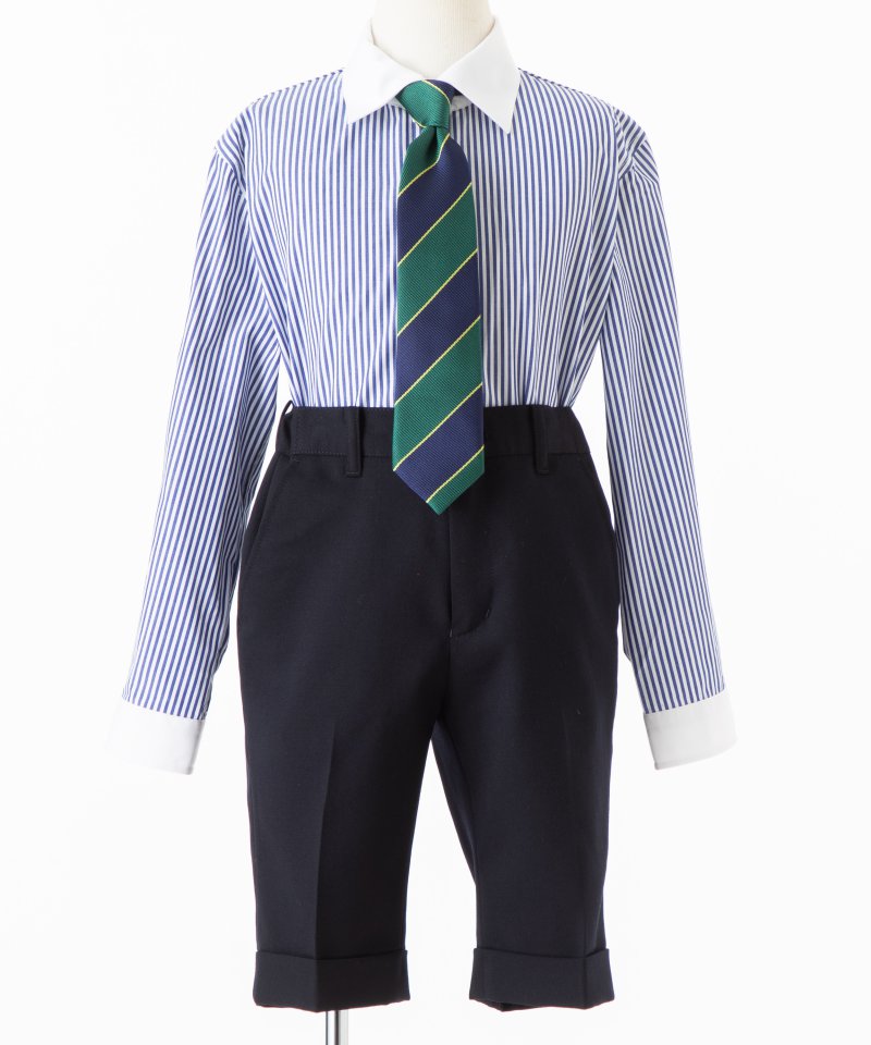 こどもビームス 【キッズスーツ4点SET】ウールネイビースーツ ネイビー