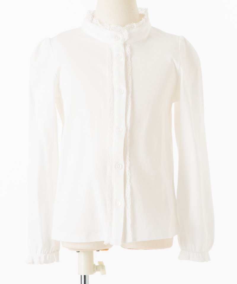 any FAM 【キッズスーツ3点SET】エニィファム 透かし花柄ワンピース