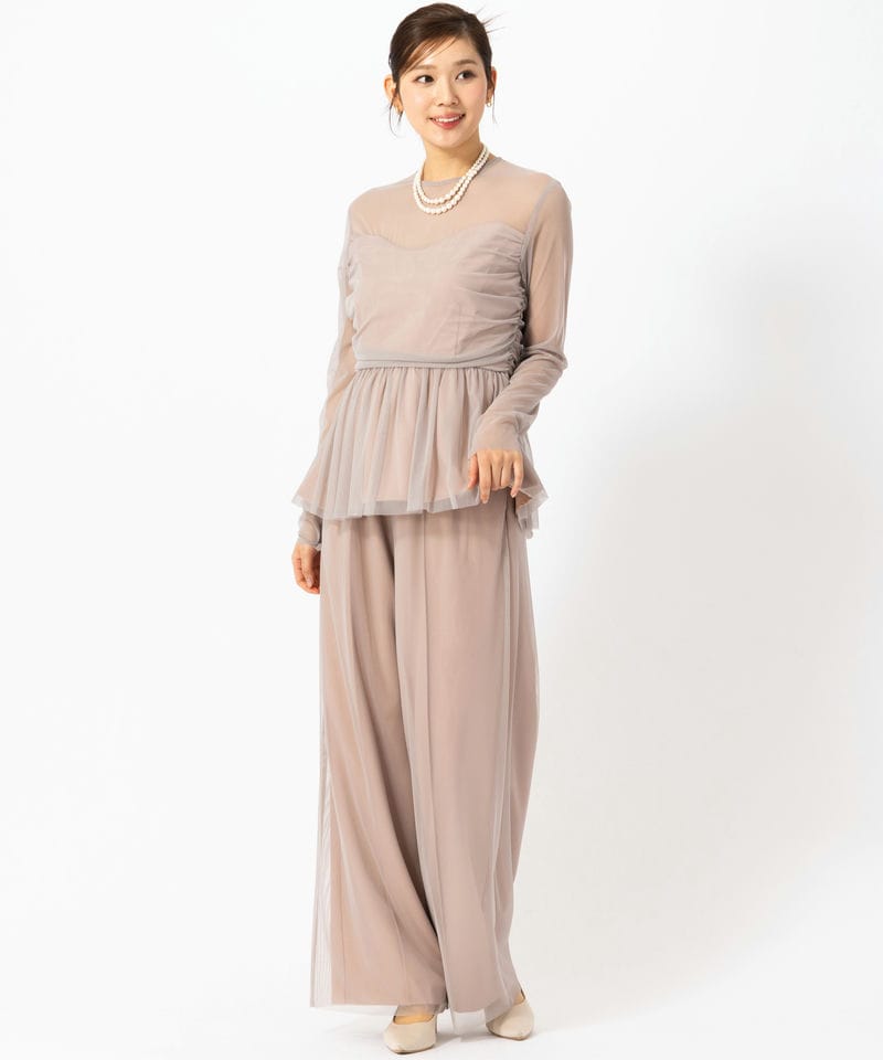 Ameri VINTAGE アメリヴィンテージ ネットチュールトップレイヤード