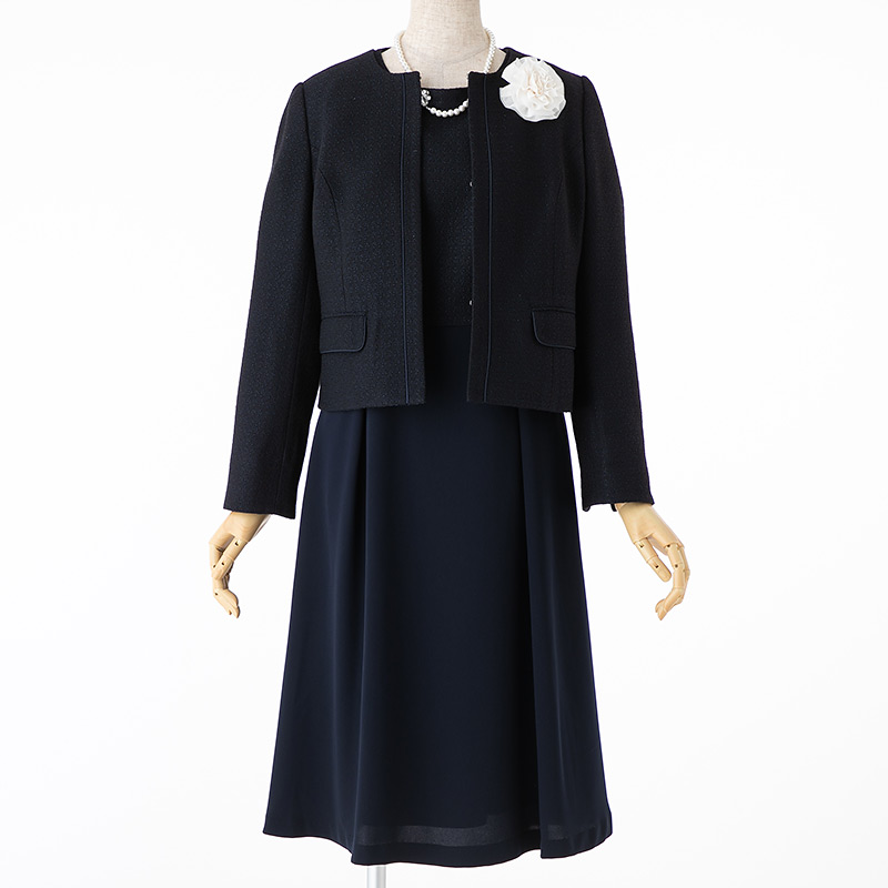 NOLLEY'S 【プレミアムスーツ2点SET】ノーリーズ ツイルツイード