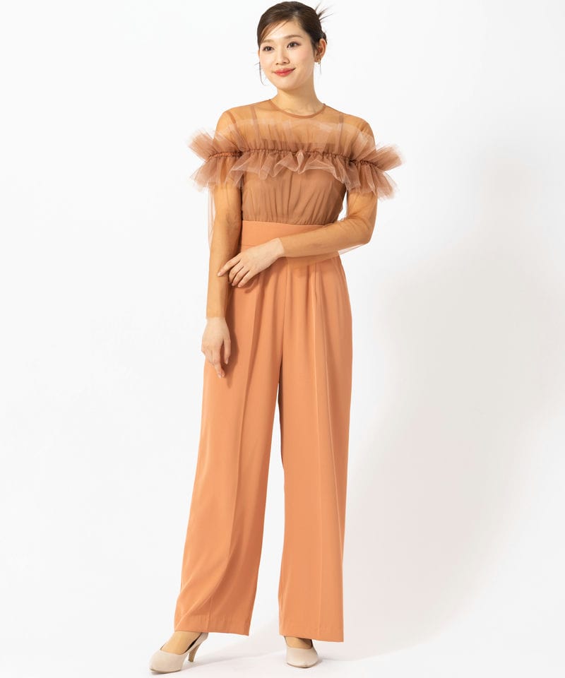 LAGUNAMOON ラグナムーン LADYチュールドッキングコンビネゾン