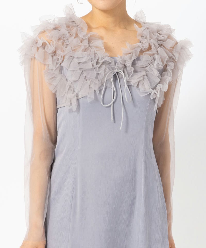 LAGUNAMOON ラグナムーン LADYチュールボレロキャミワンピースドレス