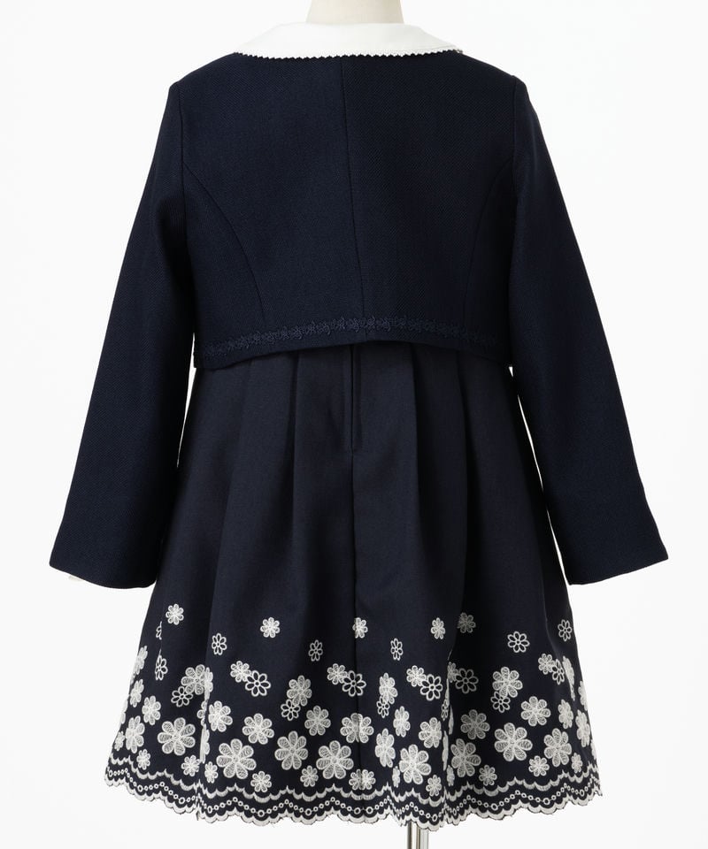 any FAM 【キッズスーツ3点SET】エニファム 裾刺繍アンサンブル