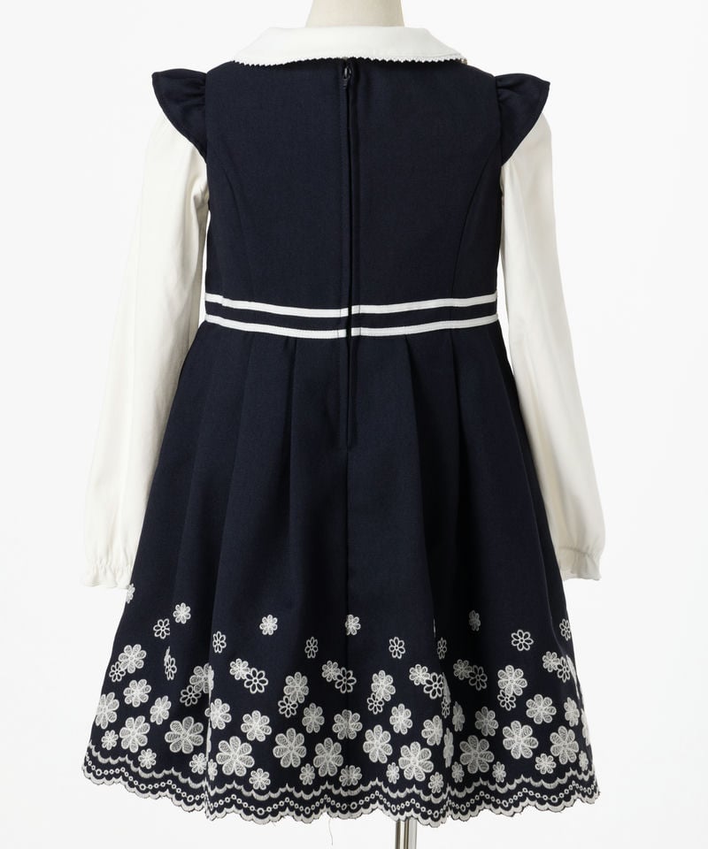 any FAM 【キッズスーツ3点SET】エニファム 裾刺繍アンサンブル