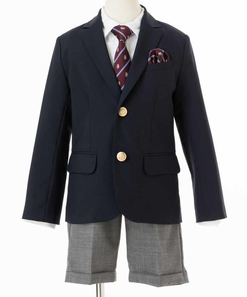 こどもビームス 【キッズスーツ4点SET】こどもビームス グレー系 x