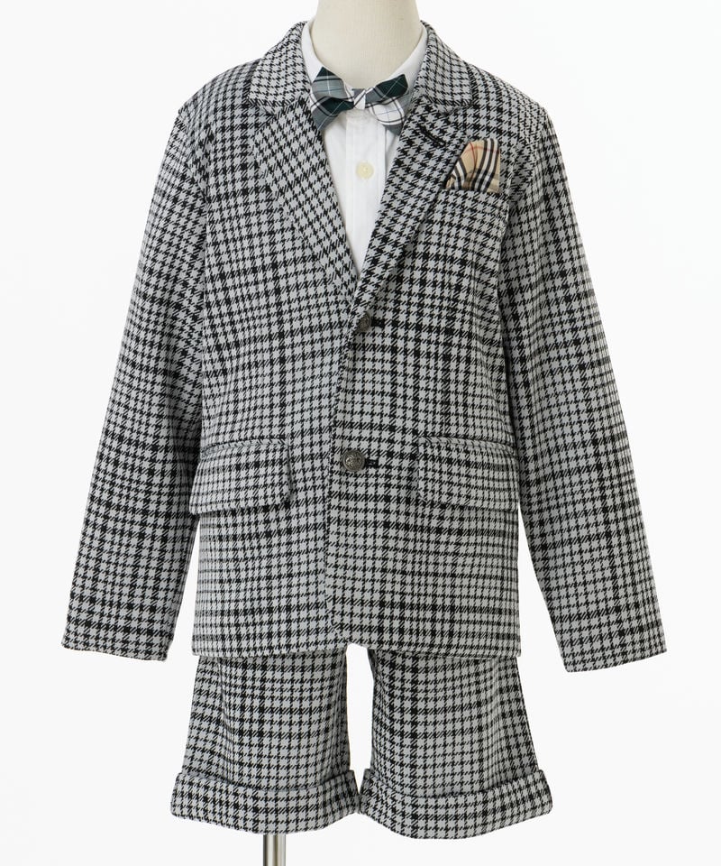 B:MING by BEAMS 【キッズスーツ4点SET】ポンチジャケット&ショート