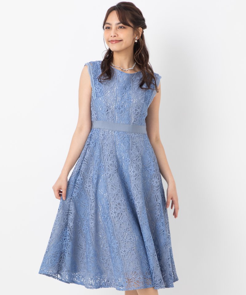 JILL STUART ジルスチュアート デボラレースドレス ブルー系 | 結婚式
