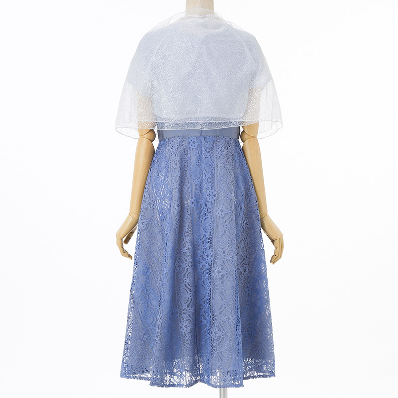 JILL STUART ジルスチュアート デボラレースドレス ブルー系 | 結婚式