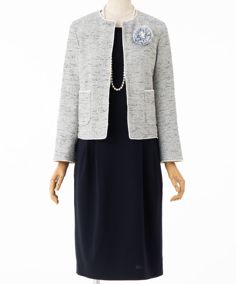 組曲 【プレミアムスーツ2点SET】クミキョク ジャケット+ワンピース