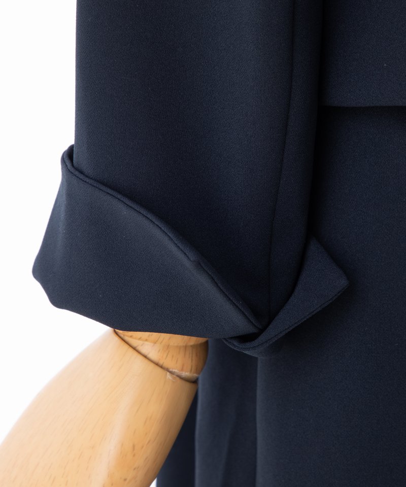 CELFORD 【プレミアムスーツ2点SET】セルフォード ノーカラーペプラム