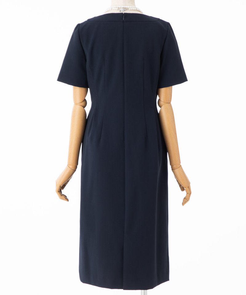 CELFORD 【プレミアムスーツ2点SET】セルフォード ノーカラーペプラム