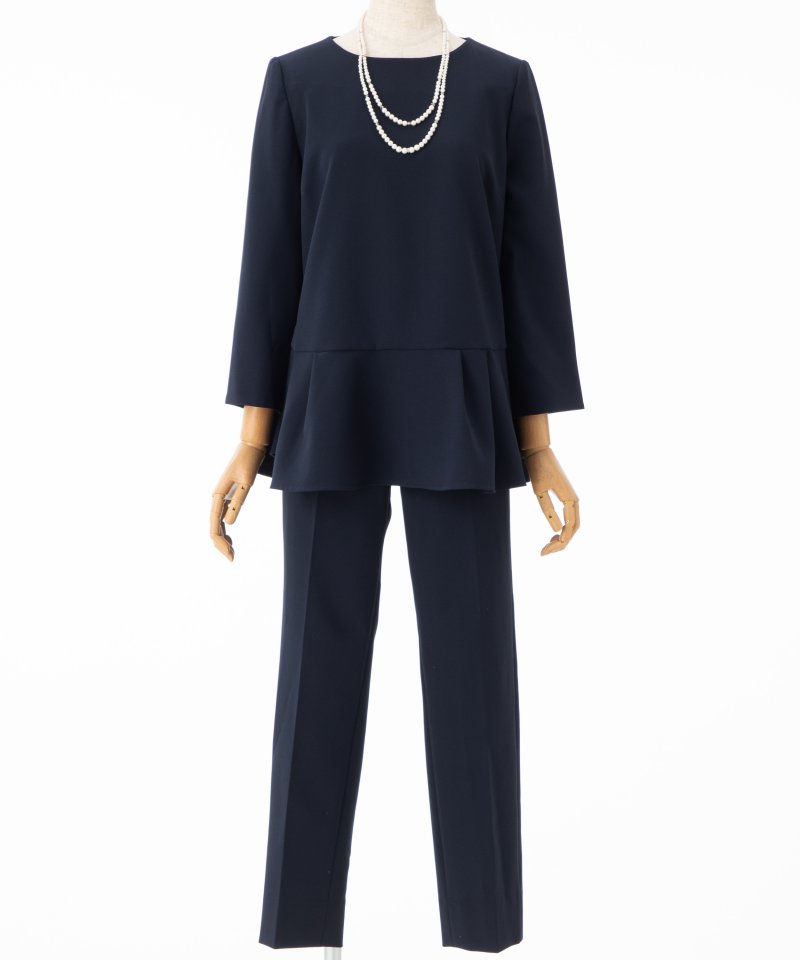 CELFORD 【スーツ2点SET】セルフォード ペプラムブラウスセットアップ