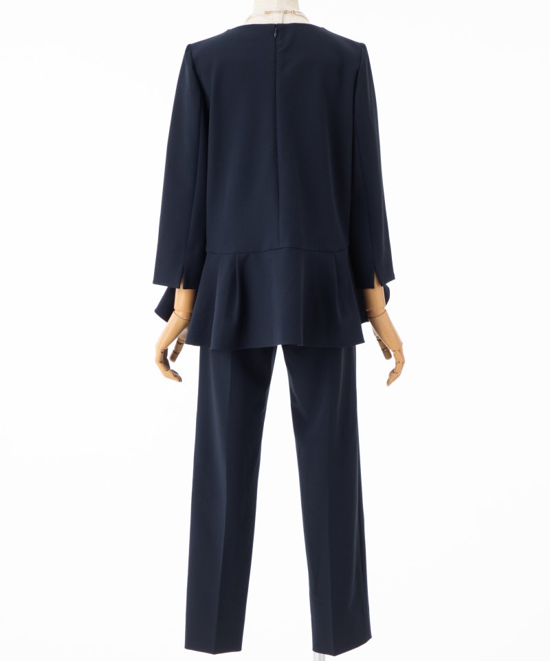 CELFORD 【スーツ2点SET】セルフォード ペプラムブラウスセットアップ