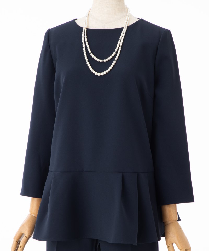 CELFORD 【スーツ2点SET】セルフォード ペプラムブラウスセットアップ