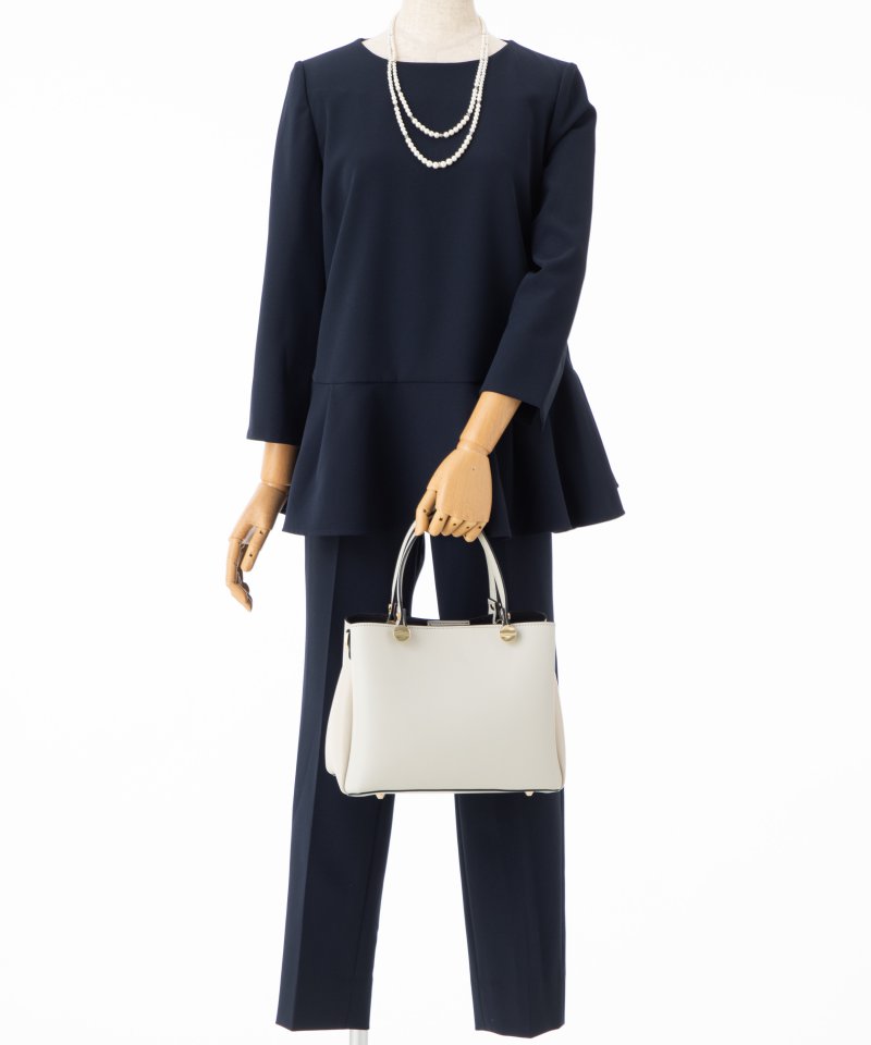 CELFORD 【スーツ2点SET】セルフォード ペプラムブラウスセットアップ