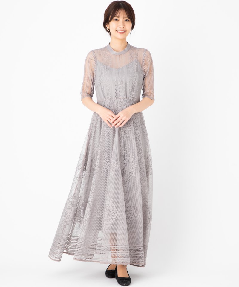 FRAY I.D フレイアイディー オーナメントパネルドレス その他 x