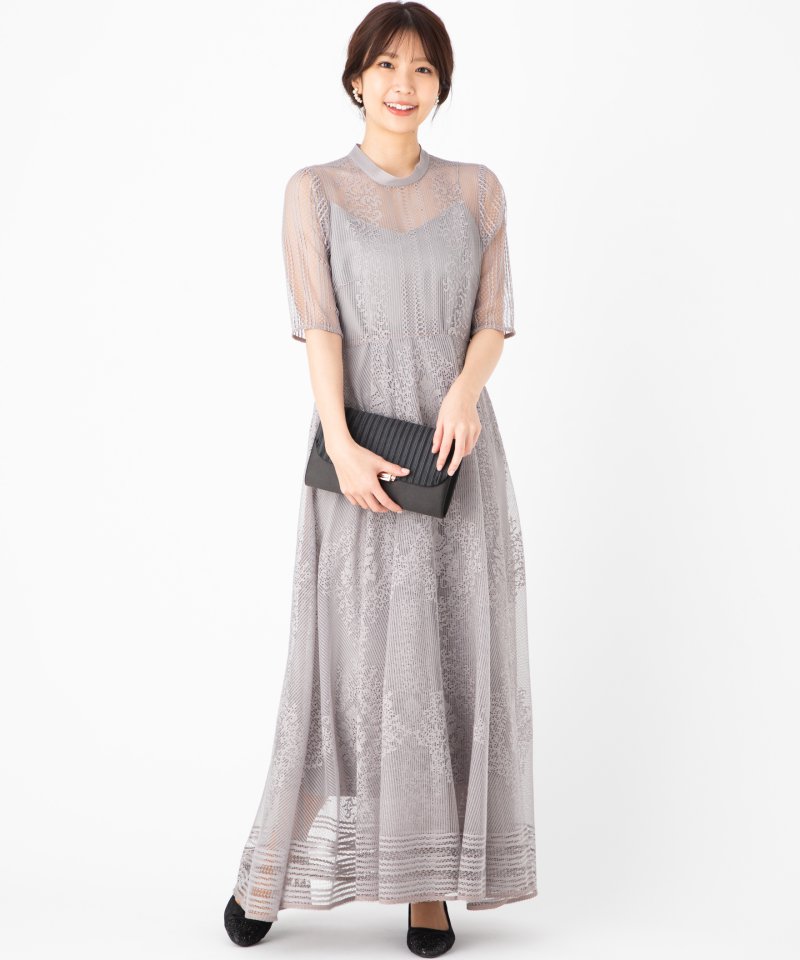 FRAY I.D フレイアイディー オーナメントパネルドレス その他 x