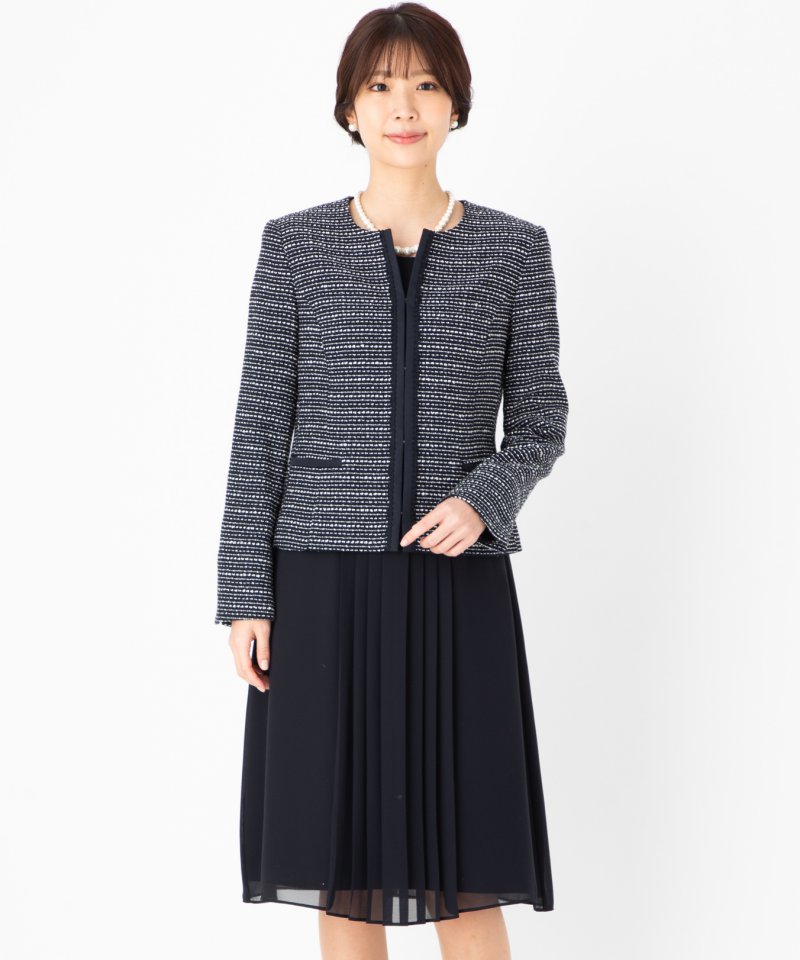 組曲 【プレミアムスーツ2点set】クミキョク ジャケット+ワンピース