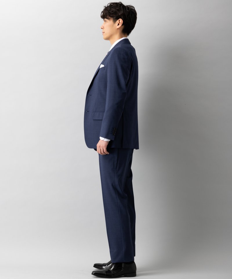 P.S.FA 衿付きセパレートベストスリーピーススーツ ネイビー系 | 結婚