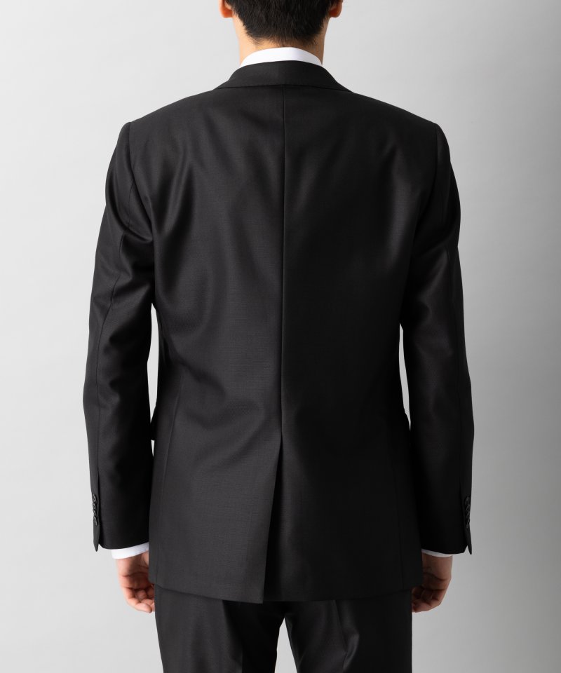 Select Shop スリムフィットシャイニースキンスリーピーススーツ