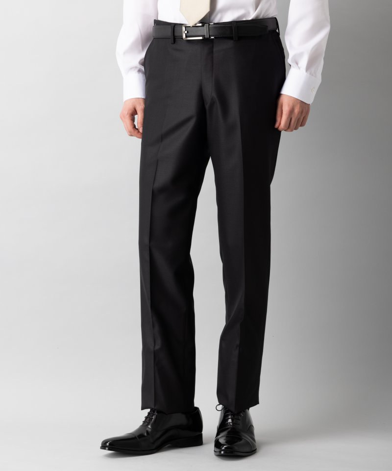 Select Shop スリムフィットシャイニースキンスリーピーススーツ