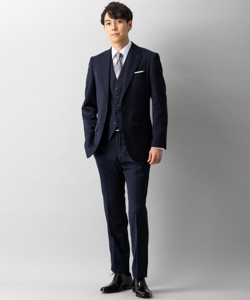 P.S.FA ベネシャンスリーピーススーツ ネイビー系 | 結婚式パーティー