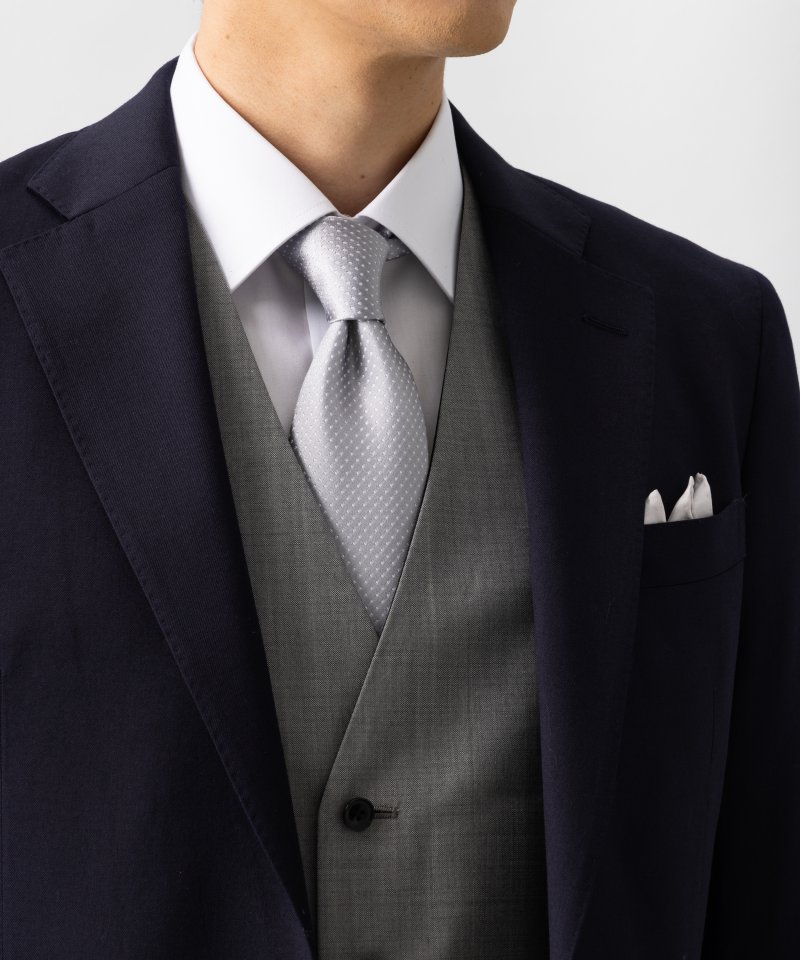 SUIT SELECT スーツセレクト 【セット】シルクドットフォーマルタイ