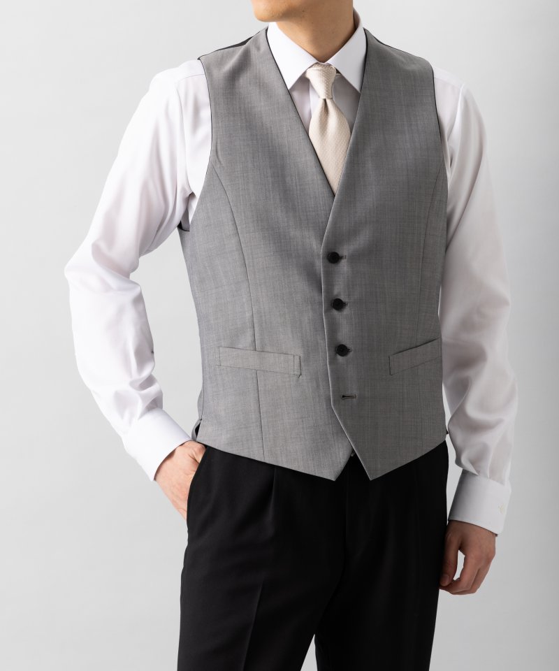 SUIT SELECT スーツセレクト レギュラーフィットウールスリーピース