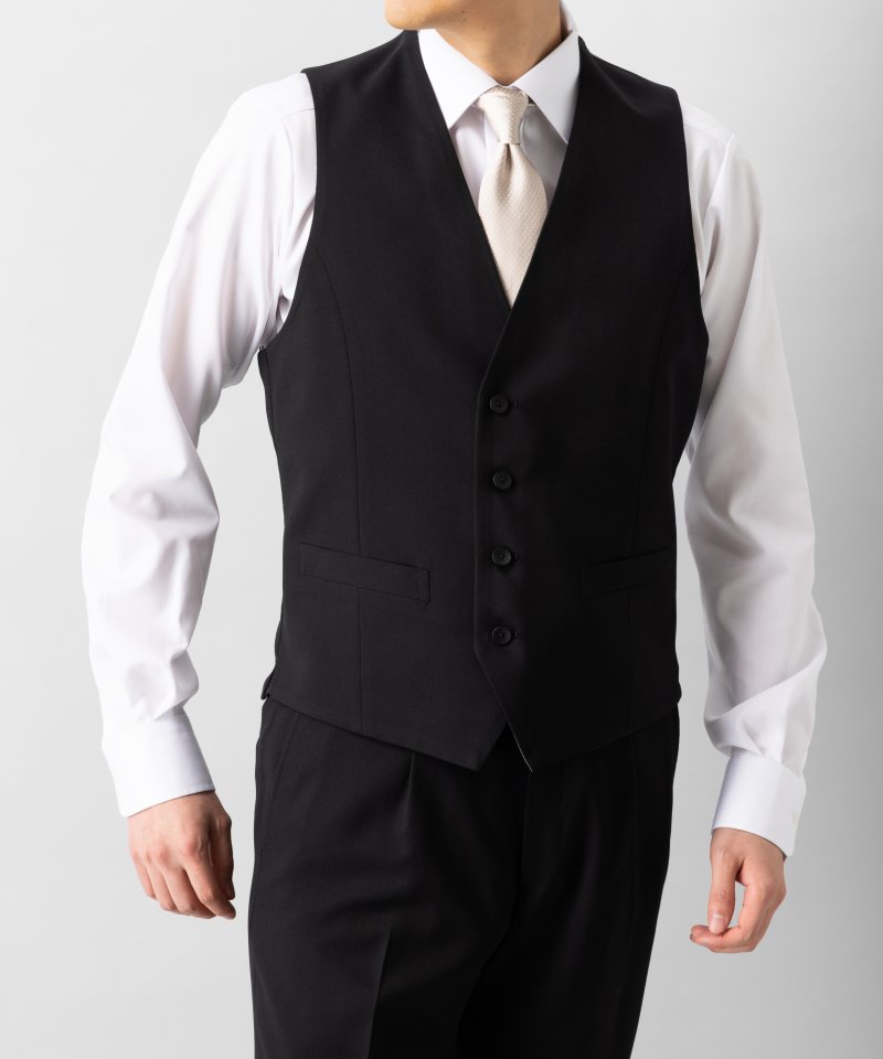 SUIT SELECT スーツセレクト レギュラーフィットウールスリーピース
