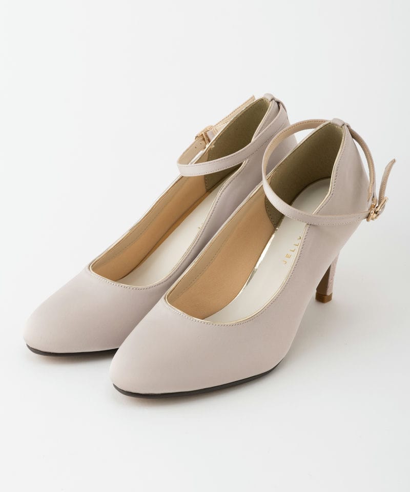 LAGUNAMOON ラグナムーン LADYアシンメトリーパンプス ブラウン系