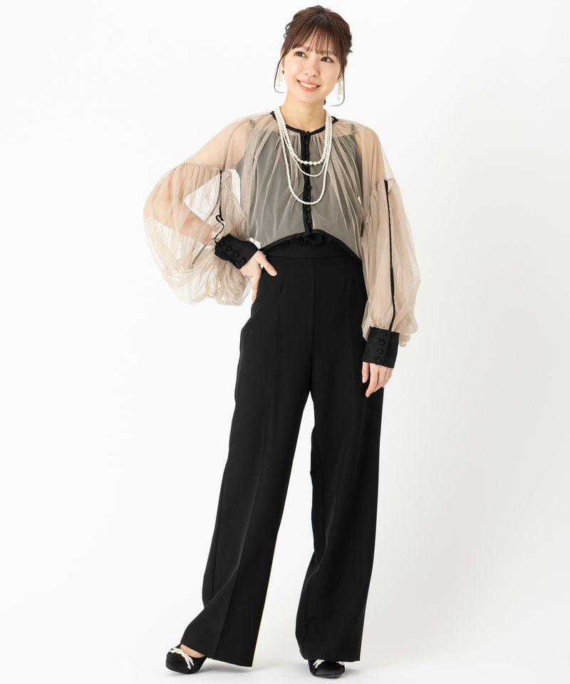 Ameri VINTAGE アメリヴィンテージ チュールベールセットアップドレス