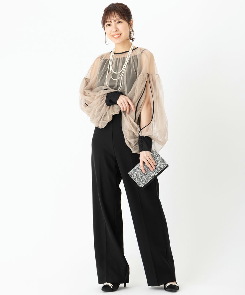 Ameri VINTAGE アメリヴィンテージ チュールベールセットアップドレス