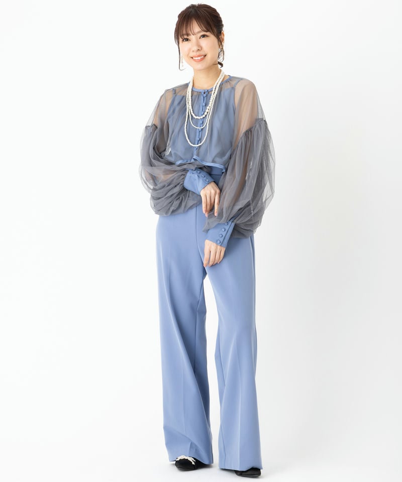 Ameri VINTAGE アメリヴィンテージ チュールベールセットアップドレス