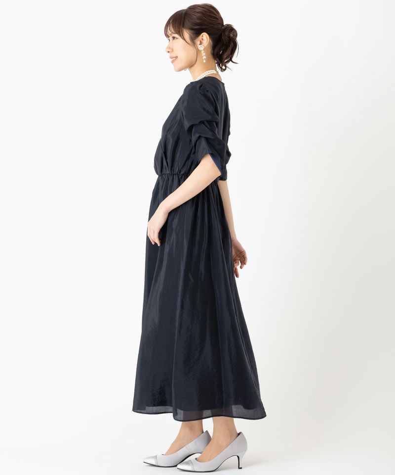 kaene カエン レースカシュクールドレス ネイビー系 | 結婚式